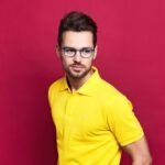 blauw heren colpa optiek collectie